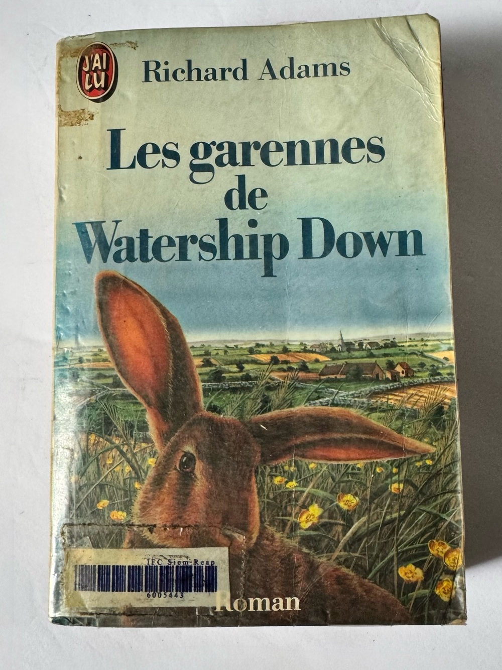 LES GARENNES DE WATERSHIP DOWN. R. ADAMS 1972 Rare, Collectible, Vintage French